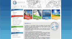 Desktop Screenshot of geotechsrl.com
